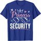 Prinzessinnen-Sicherheitsdesign für eine Ankündigung des großen Bruders T-Shirt - T-Shirt | Royal