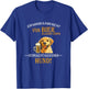 Beer and Cool Dogs Funny Saying Papa Labrador Dog T-Shirt - T-Shirt | Royal