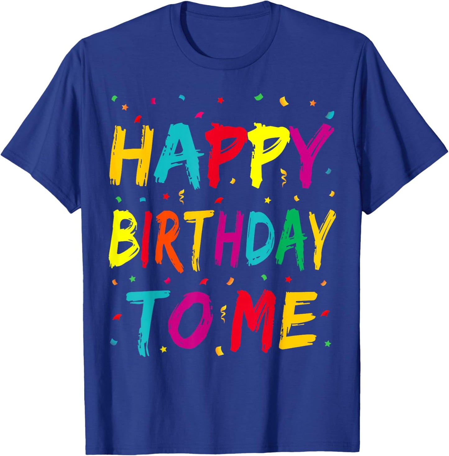 Birthday Shirt Women Men Children Boys Girls Gift , black T-Shirt - T-Shirt | Royal