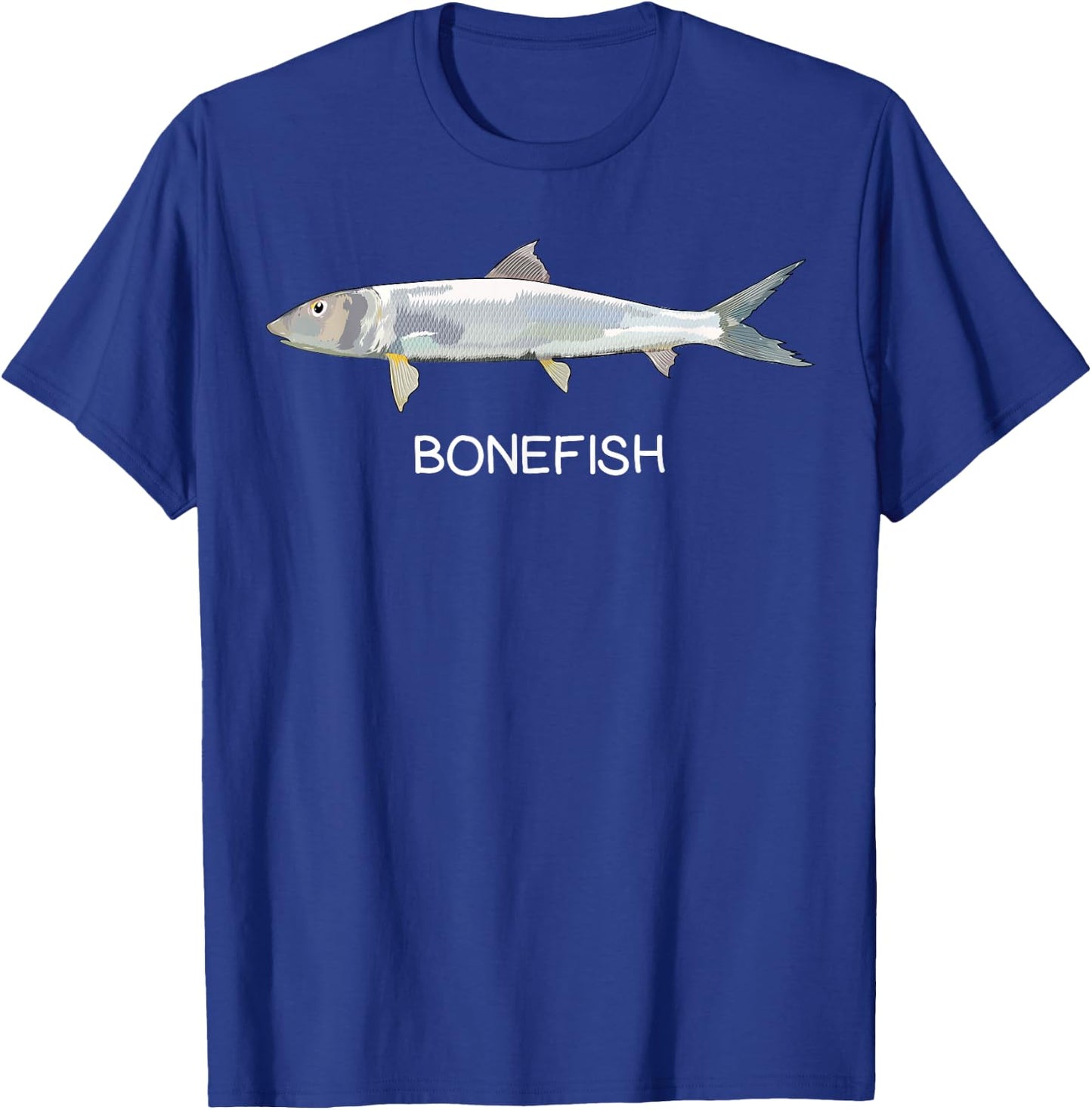 Bonefish Saltwater Game Fish T-Shirt - T-Shirt | Royal