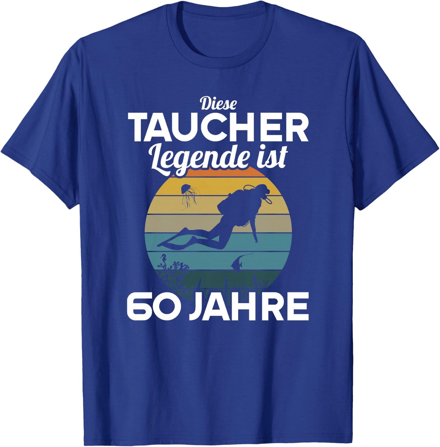 Diese Taucher Legende ist 60 Jahre 60 Geburtstag Taucherin Premium T-Shirt - T-Shirt | Royal