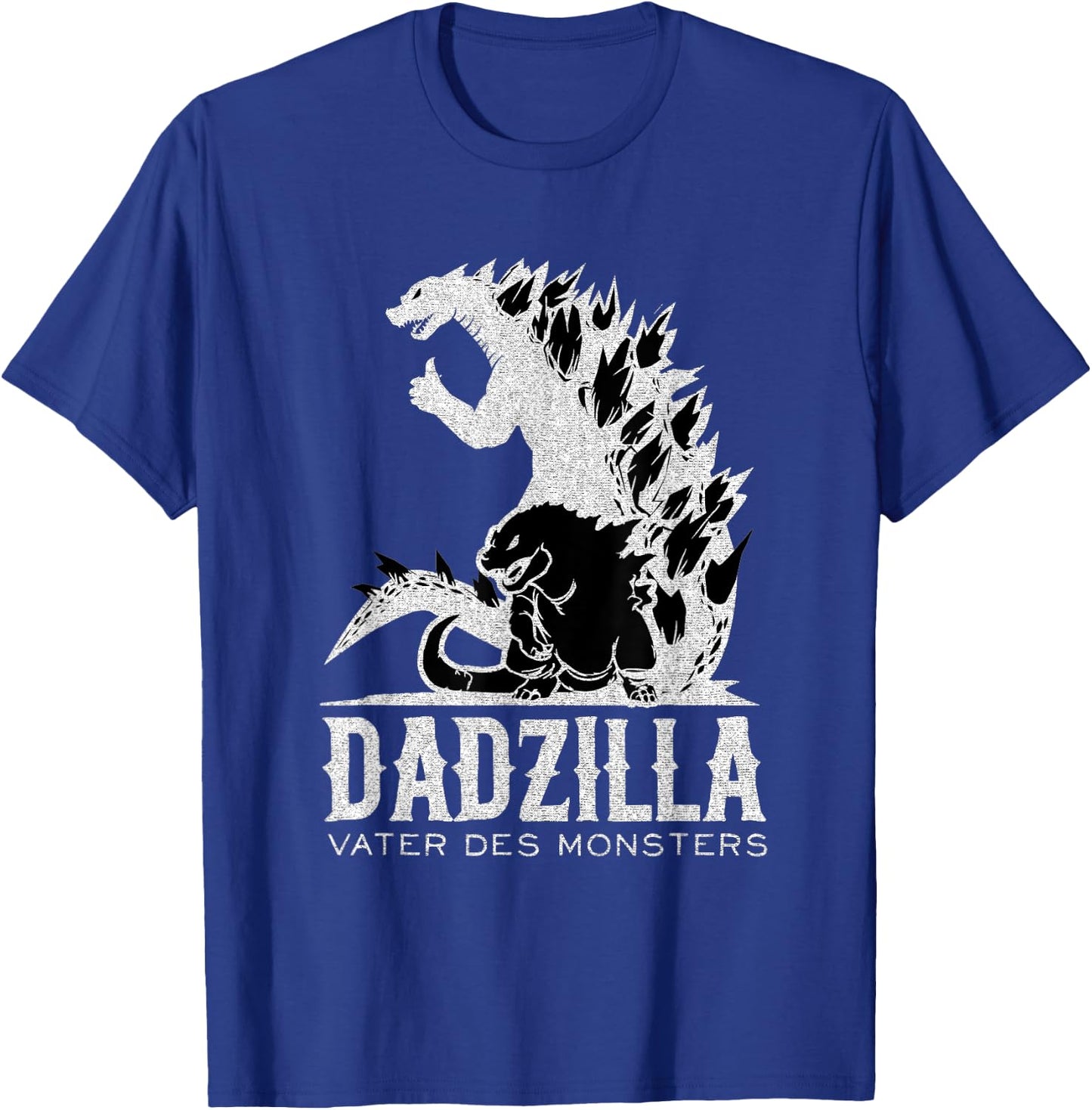 Dadzilla Father of the Monster Funny Dad Father T-Shirt - T-Shirt | Royal