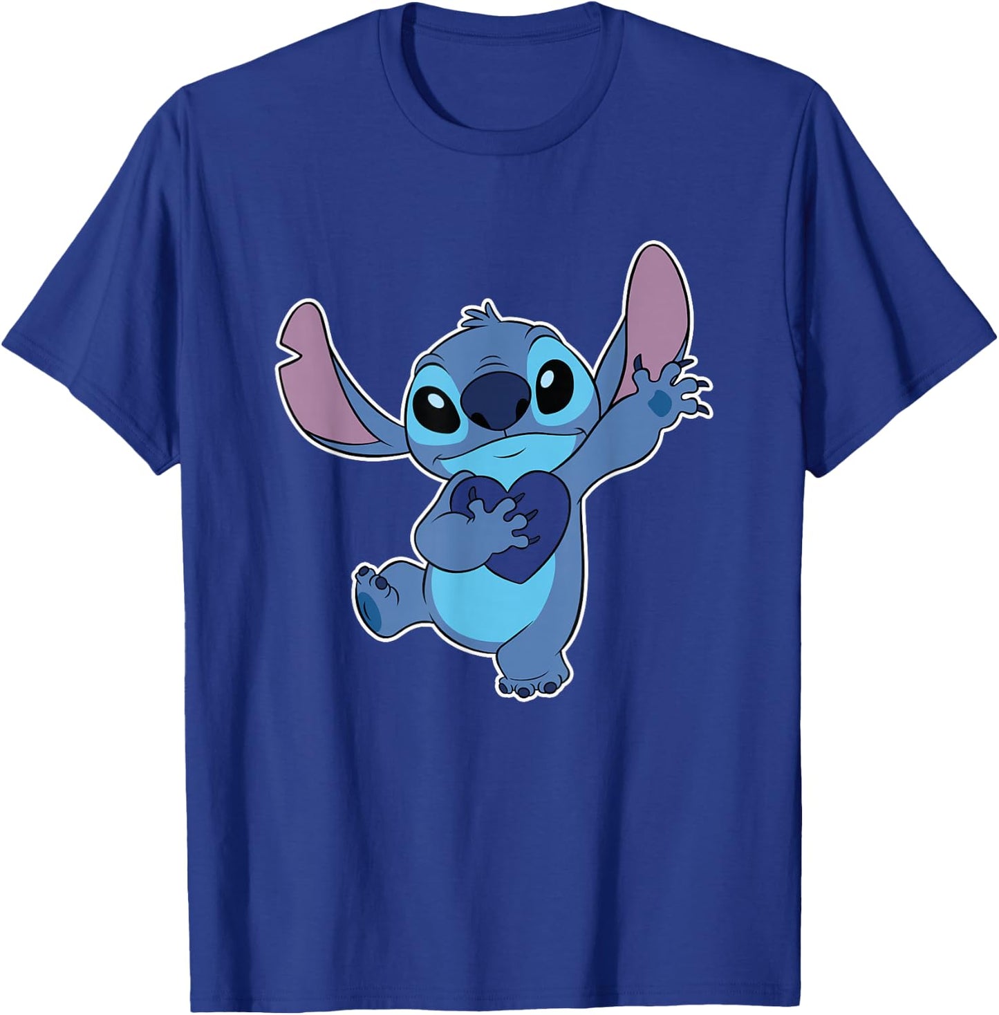 Disney Lilo & Stitch Valentine's Day Heart Belongs to Stitch T-Shirt - T-Shirt | Royal