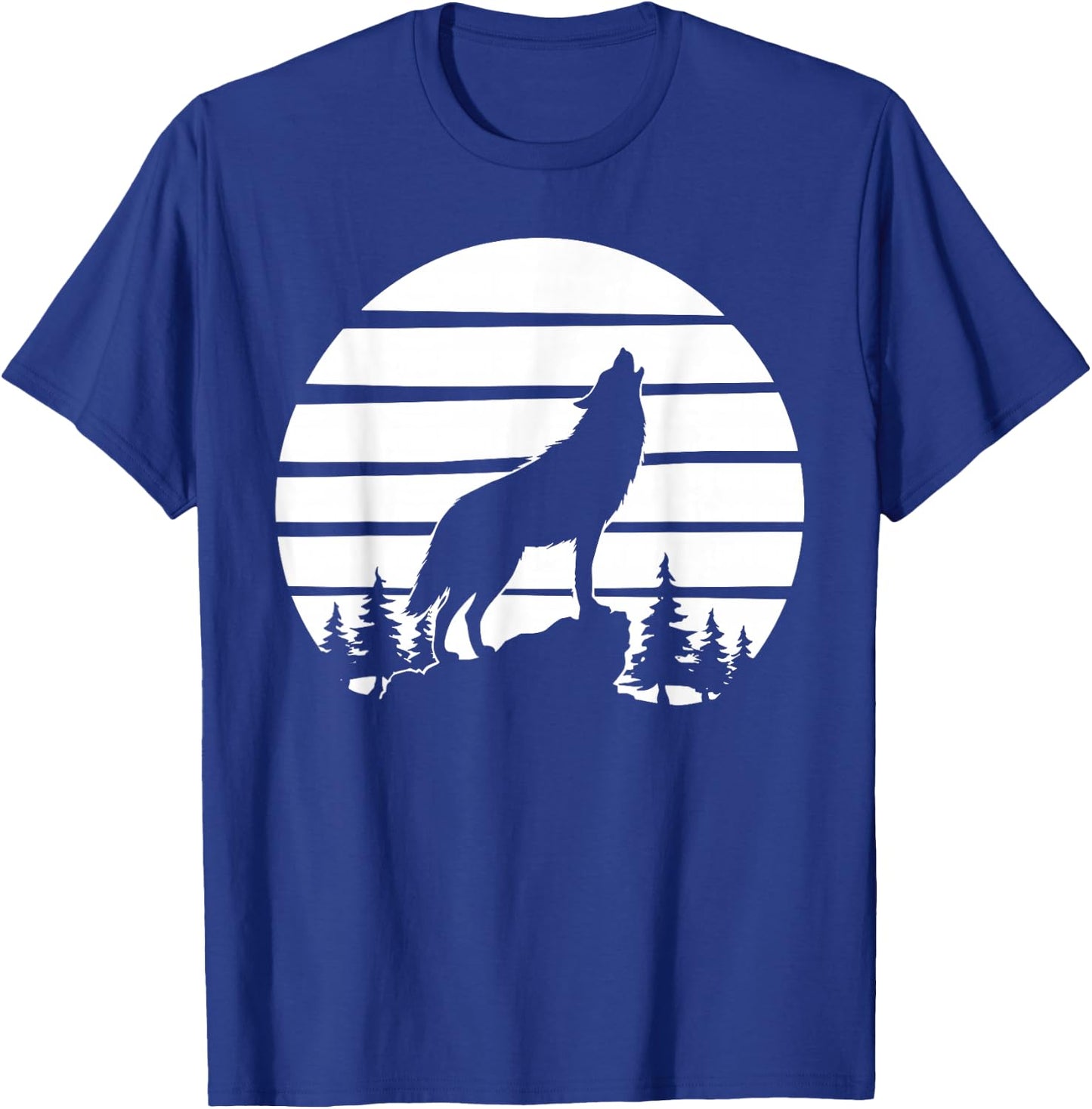 Cool Wolf Design Women Kids Wolf Pack Wolf Lover T-Shirt - T-Shirt | Royal