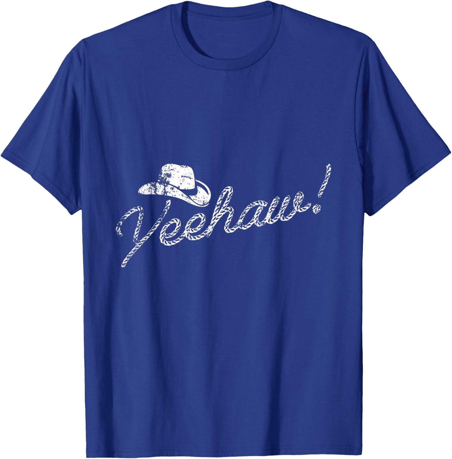 Yeehaw Cowboy T-Shirt - T-Shirt | Royal