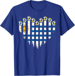 Uruguayn Flag Novelty Uruguay T-Shirt - T-Shirt | Royal