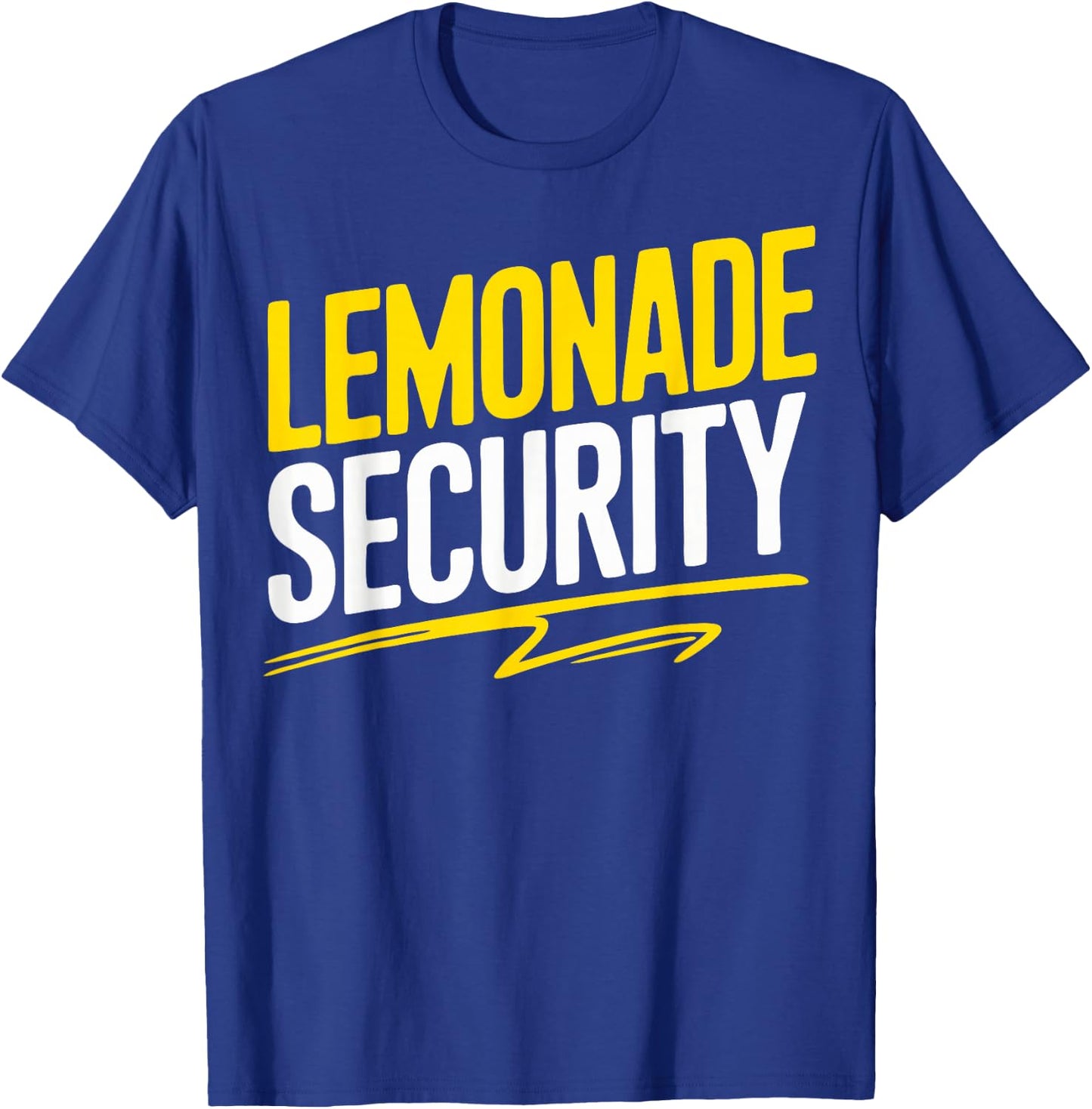Lemonade Security T-Shirt - T-Shirt | Royal
