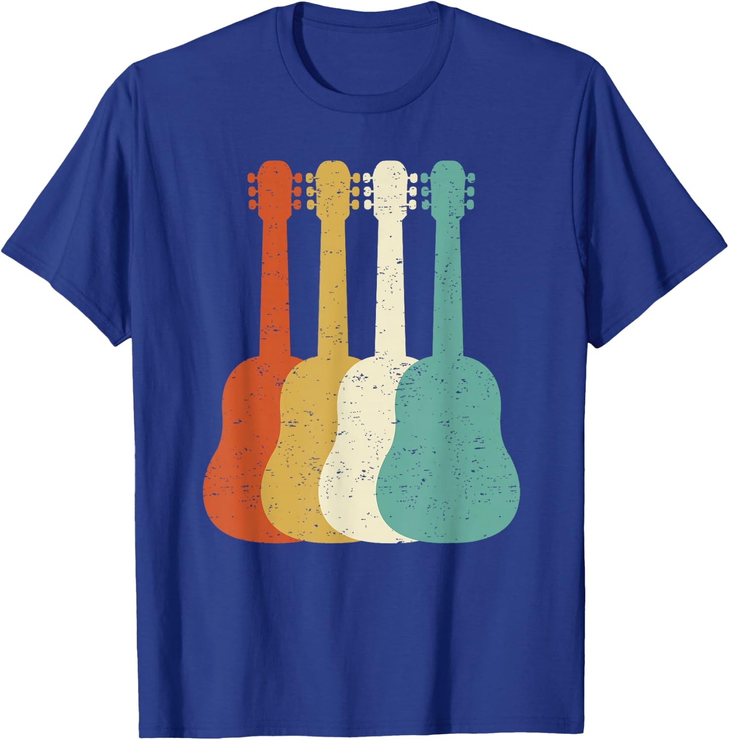 Retro Guitar Player Saying Guitarist I Vintage Guitars T-Shirt - T-Shirt | Royal