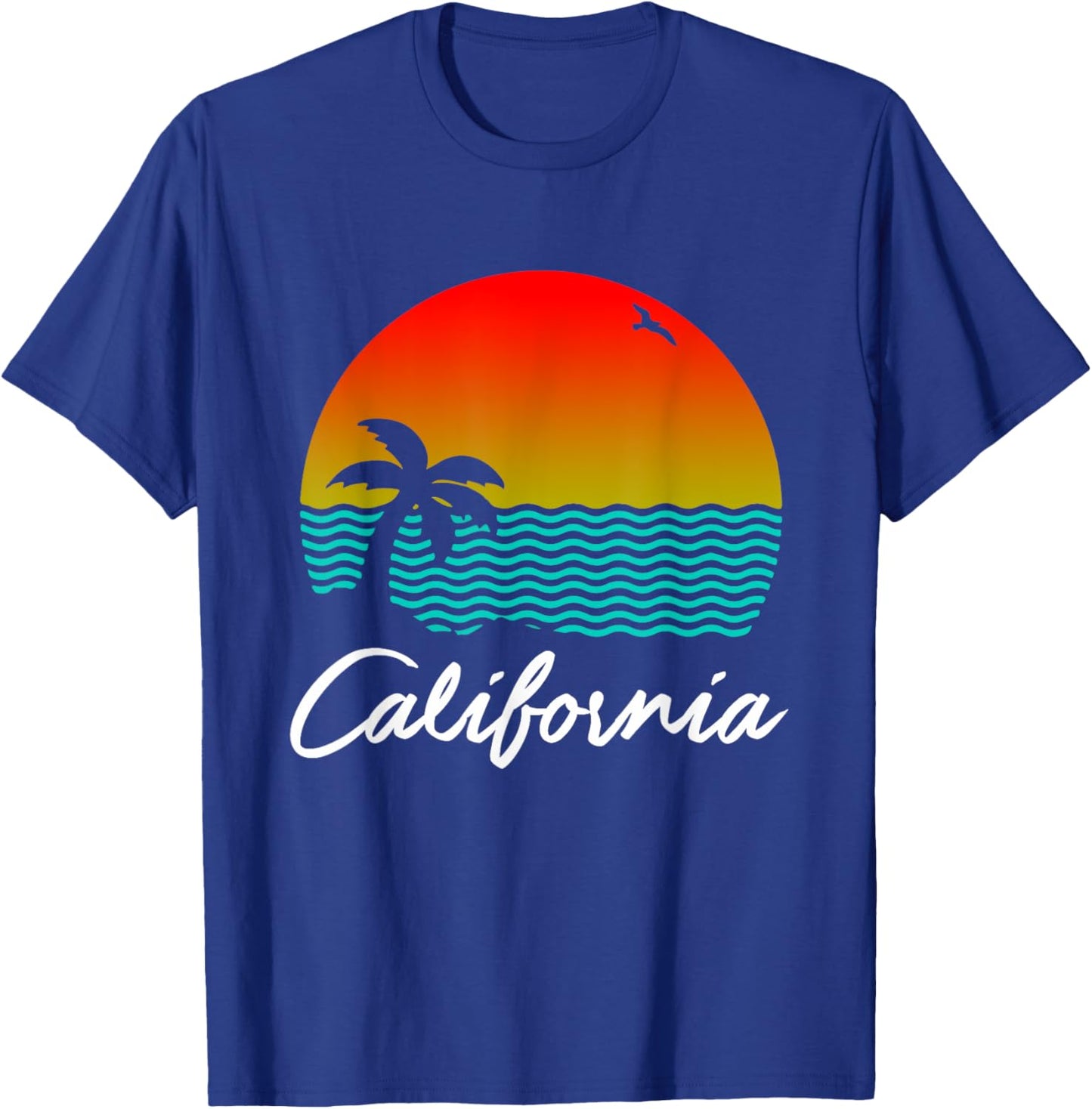 I Love California! Cali Vacation T-Shirt - T-Shirt | Royal
