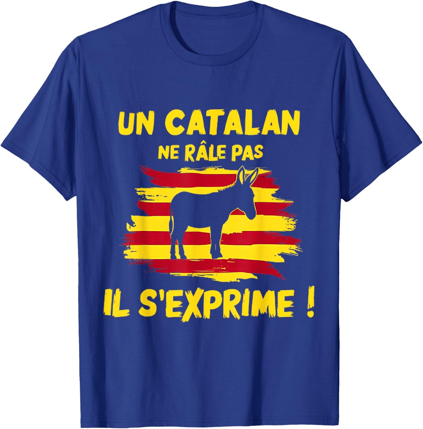 Catalan , Black, S T-Shirt - T-Shirt | Royal