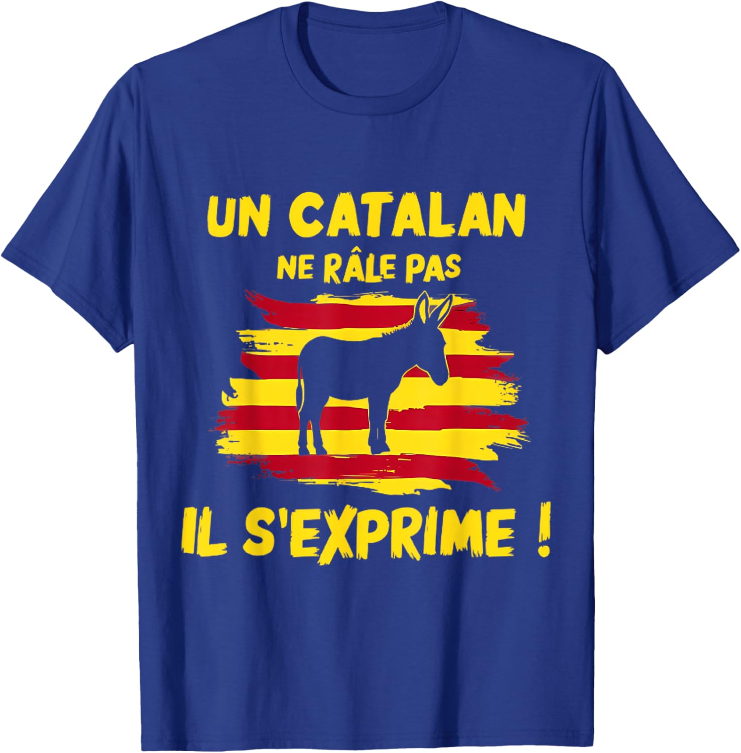Catalan , Black, S T-Shirt - T-Shirt | Royal