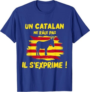 Catalan , Black, S T-Shirt - T-Shirt | Royal