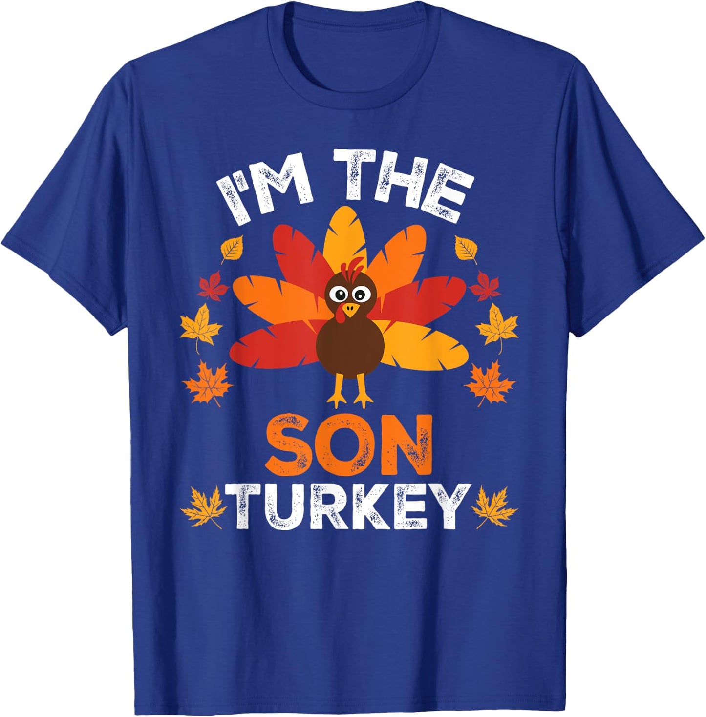 Matching Thanksgiving Thankful Gifts by T&T - Adults & Kids - Black - Small - Short Sleeve - Classic Fit - Fun, Festive, Modern - Thanksgiving Family Matching T-Shirt - T-Shirt | Royal