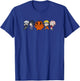 Naruto Shippuden 5 Chibi Group Anime T-Shirt - T-Shirt | Royal