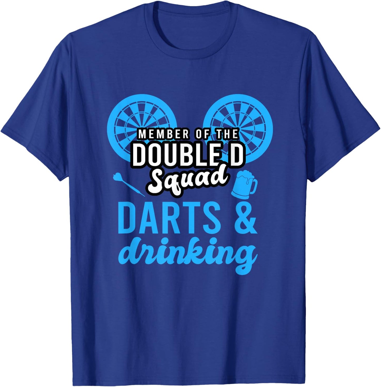 Adult humor for dart player in pub funny dart T-Shirt - T-Shirt | Royal