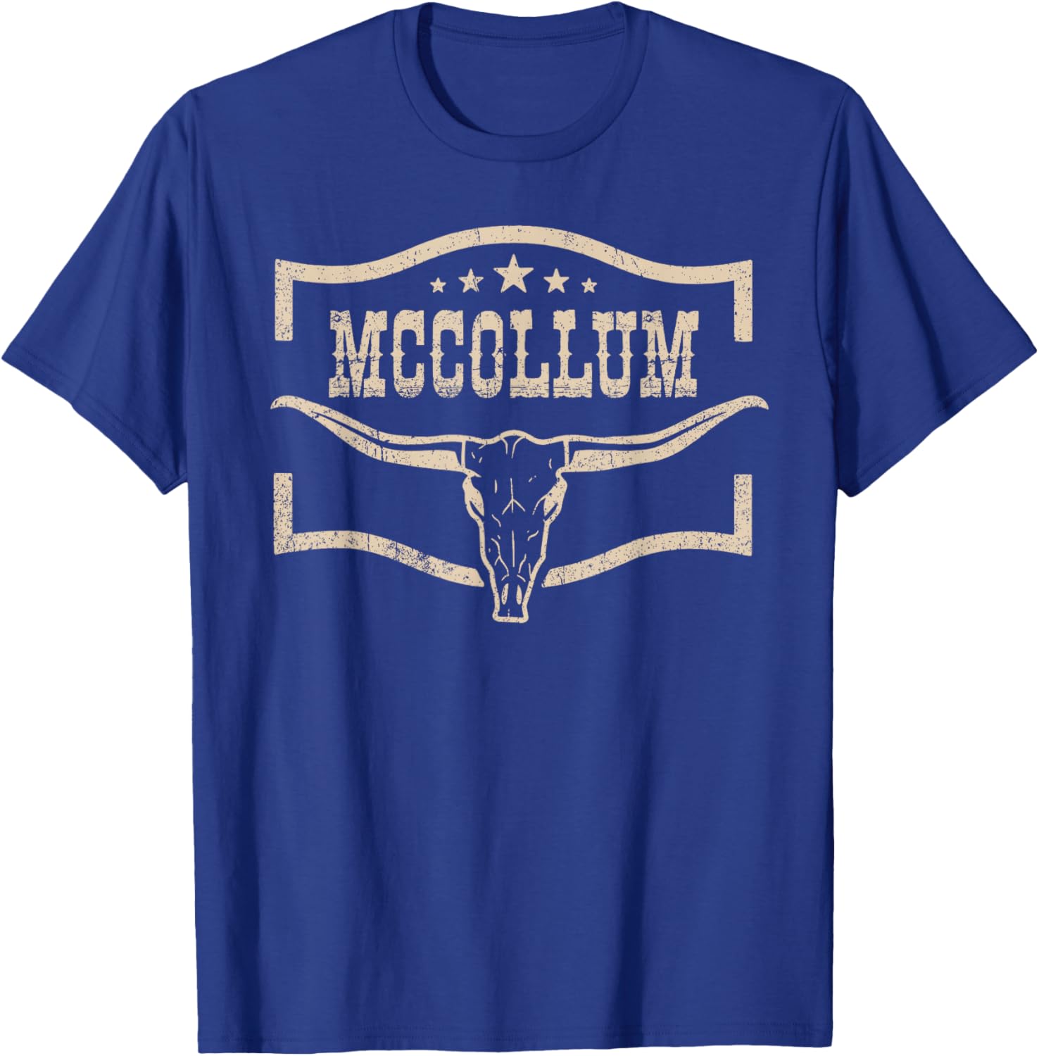 Vintage McCoIIum Personalized, McCoIIum Family Pride T-Shirt - T-Shirt | Royal