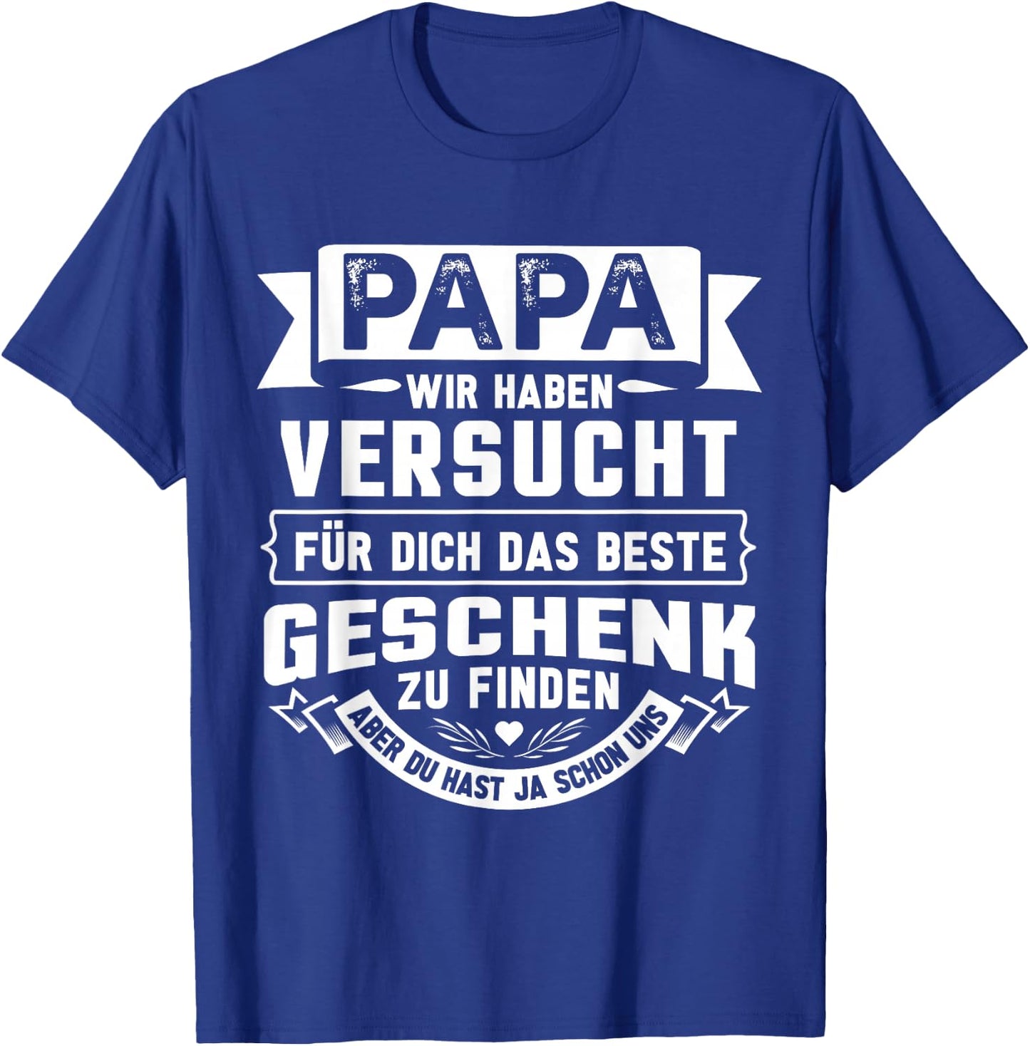 Vatertagsgeschenk Vatertag Papa Sohn Opa Männer Papa T-Shirt - T-Shirt | Royal