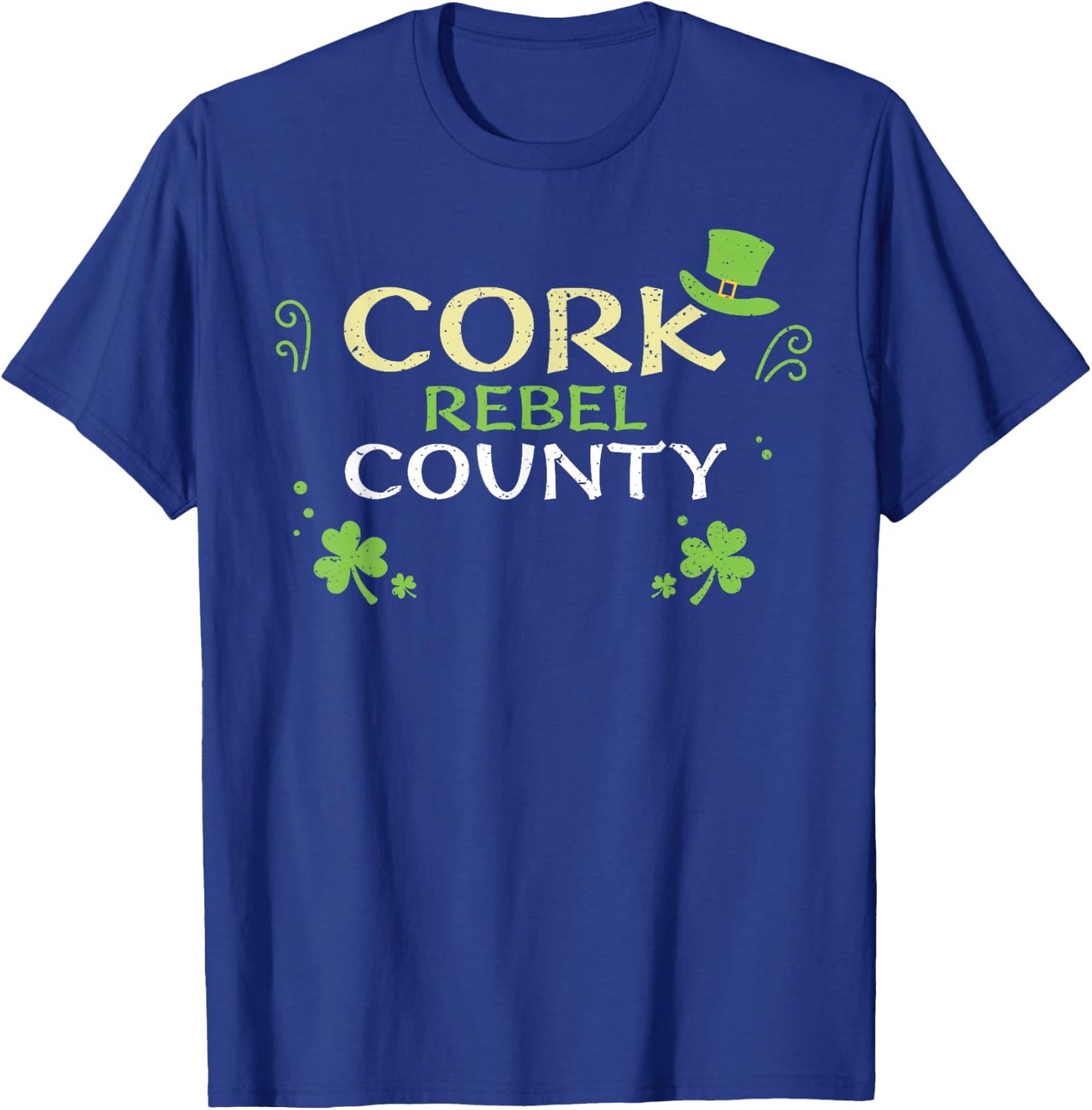 Cork: Cork Rebel County - St. Patrick's Day T-Shirt - T-Shirt | Royal