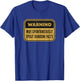 Warning May Spontaneously Spout Random Facts Funny T-Shirt - T-Shirt | Royal
