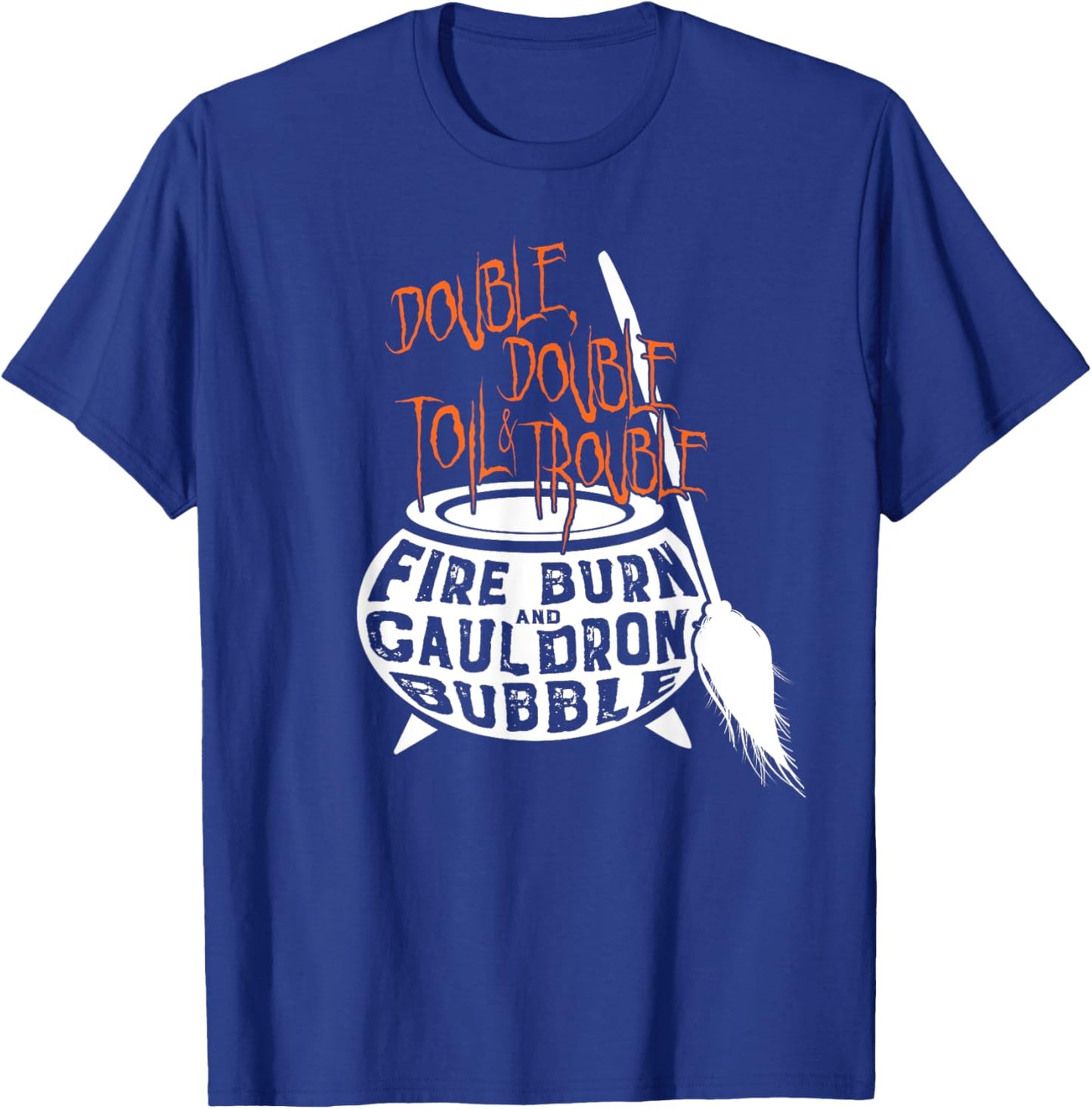 Double, Double Toil & Trouble Shakespeare Halloween T-Shirt - T-Shirt | Royal