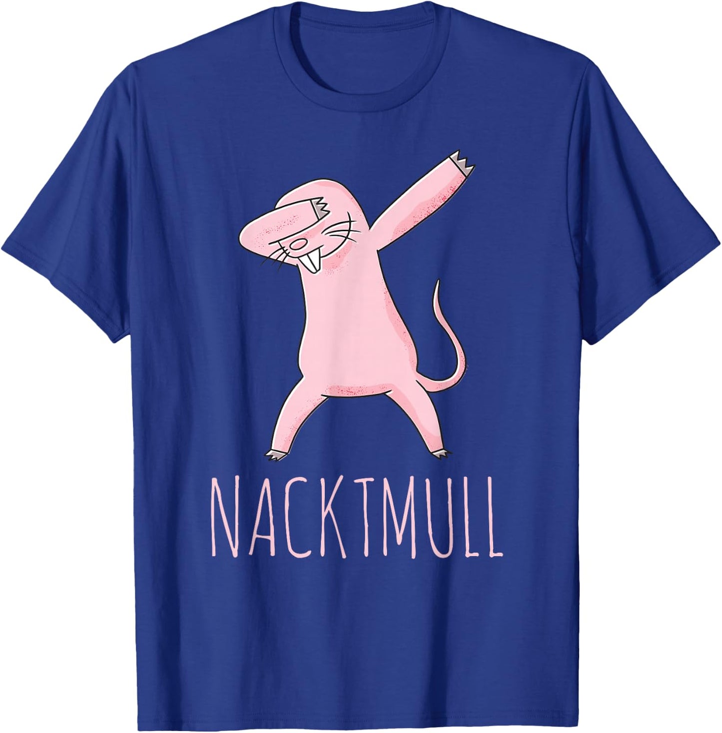 Nacktmull | Funny Ratte Shirt | Tier Nagetier Spruch T-Shirt - T-Shirt | Royal