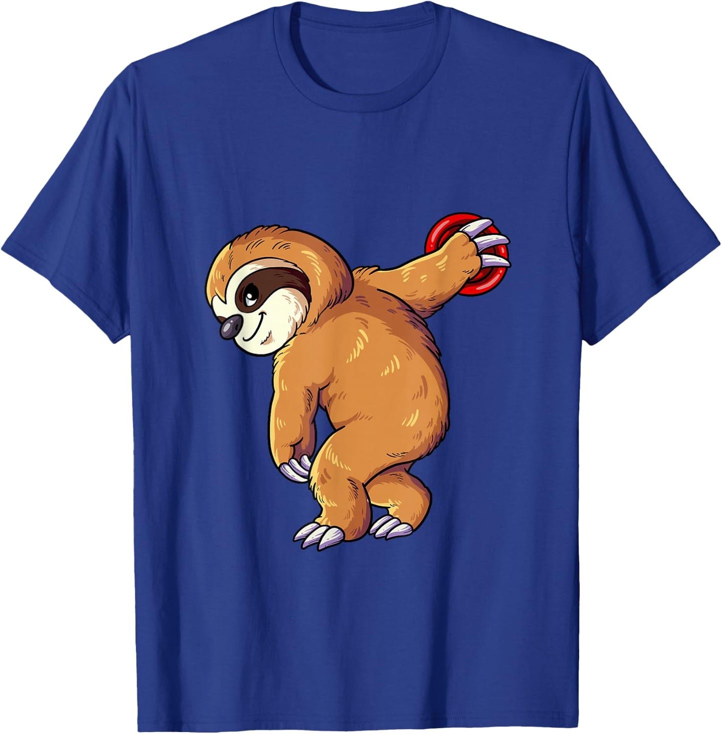Discus Throwing T-Shirt - T-Shirt | Royal