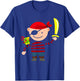 Pirate Costume Kids Sailor Captain Ahoy Shirt T-Shirt - T-Shirt | Royal