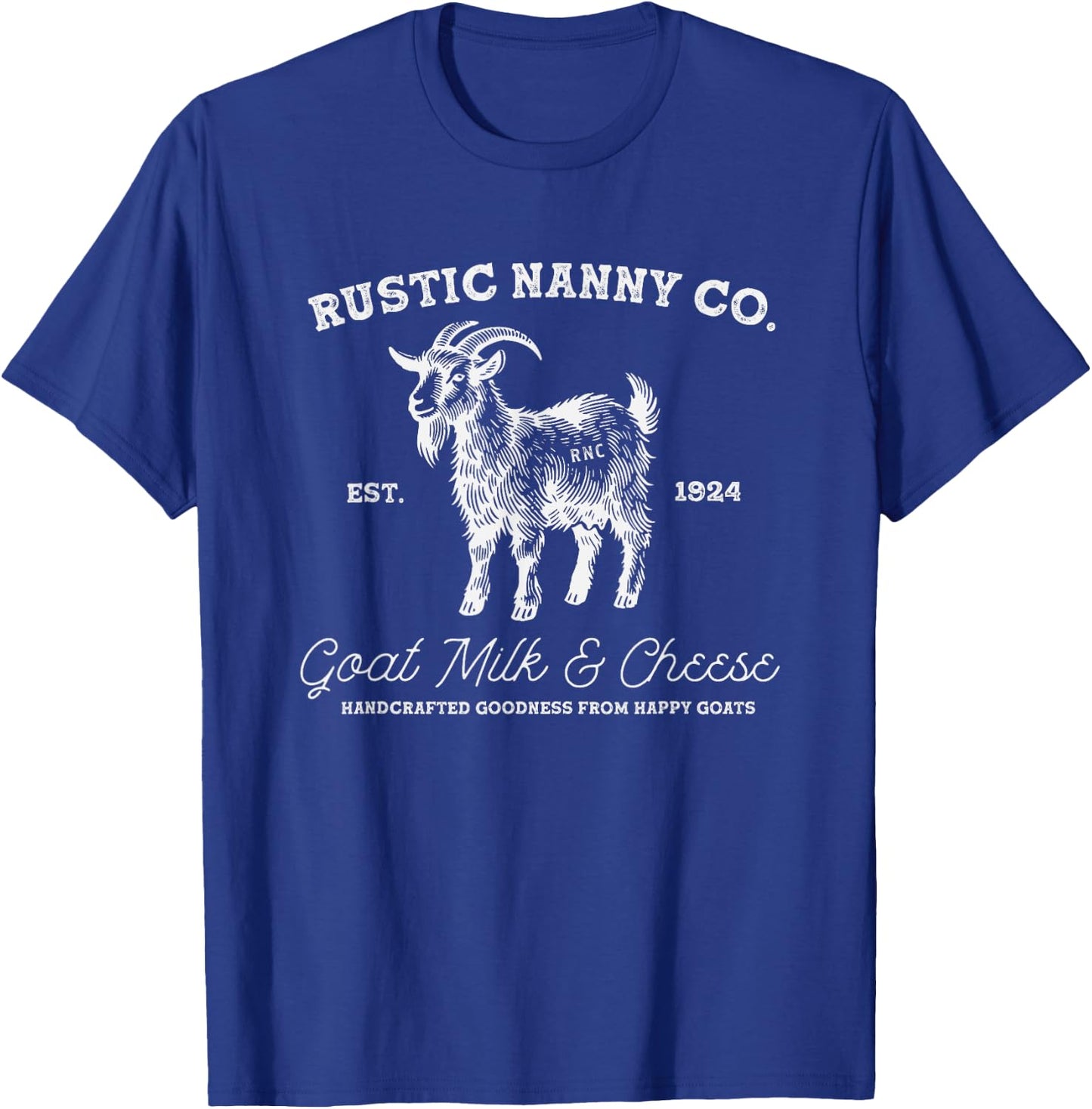 Rustic Nanny Co Goat Milk Cheese T-Shirt - T-Shirt | Royal