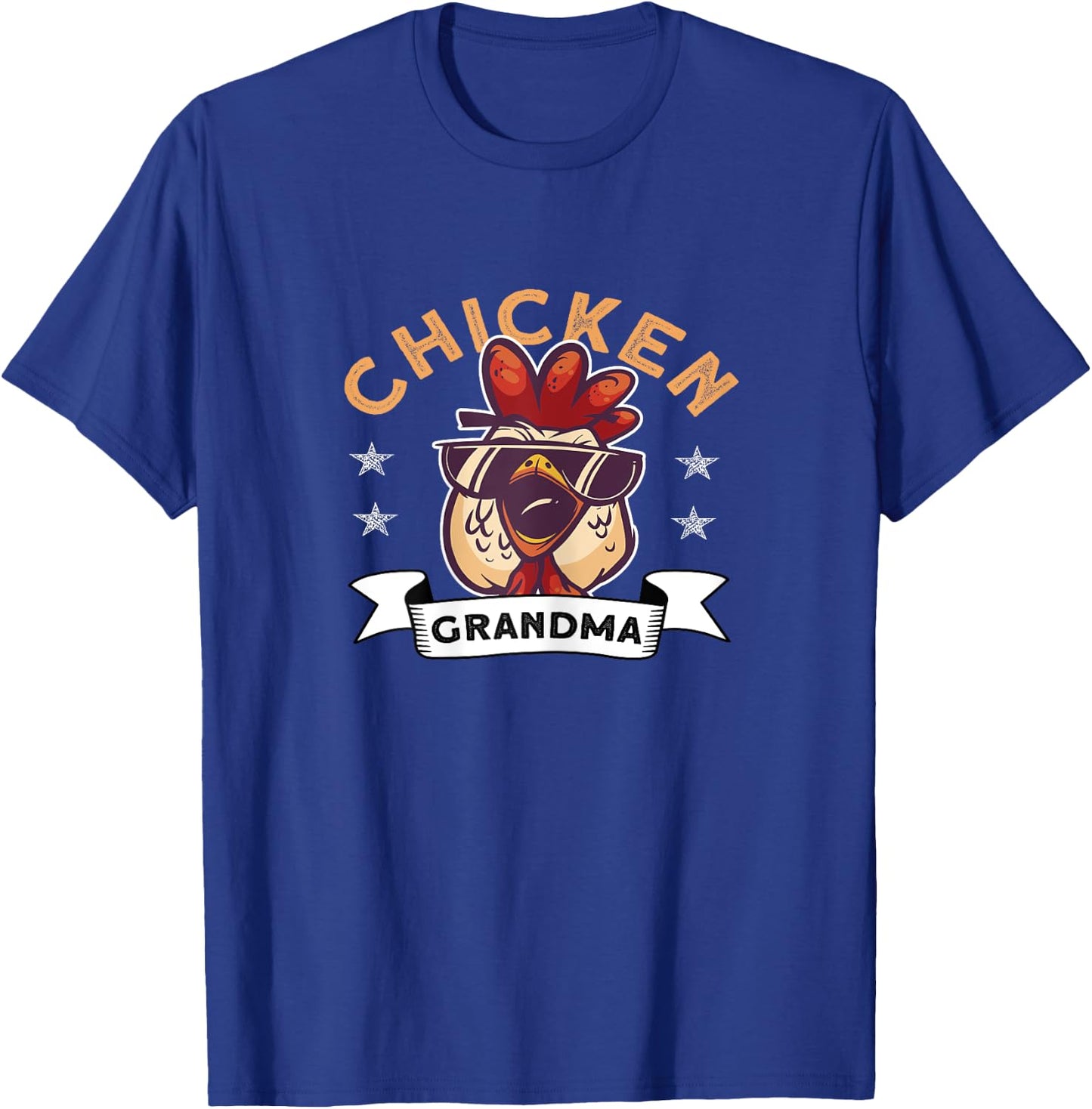 Chicken Grandma - Farmer Rooster Hen Chicken T-Shirt - T-Shirt | Royal