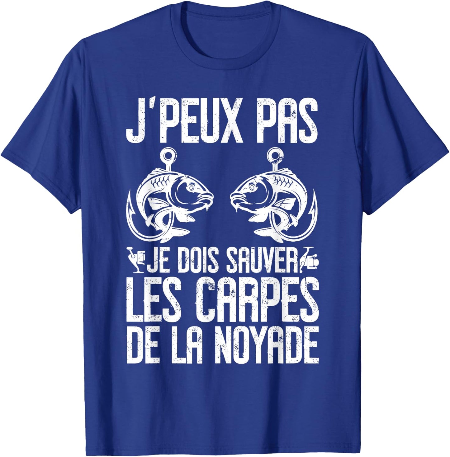 Carp Carpist Humour | Carp Fisherman | Fish , Black, S T-Shirt - T-Shirt | Royal