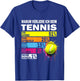 Tennis Motif Excuse Loser Training Tennis , black T-Shirt - T-Shirt | Royal