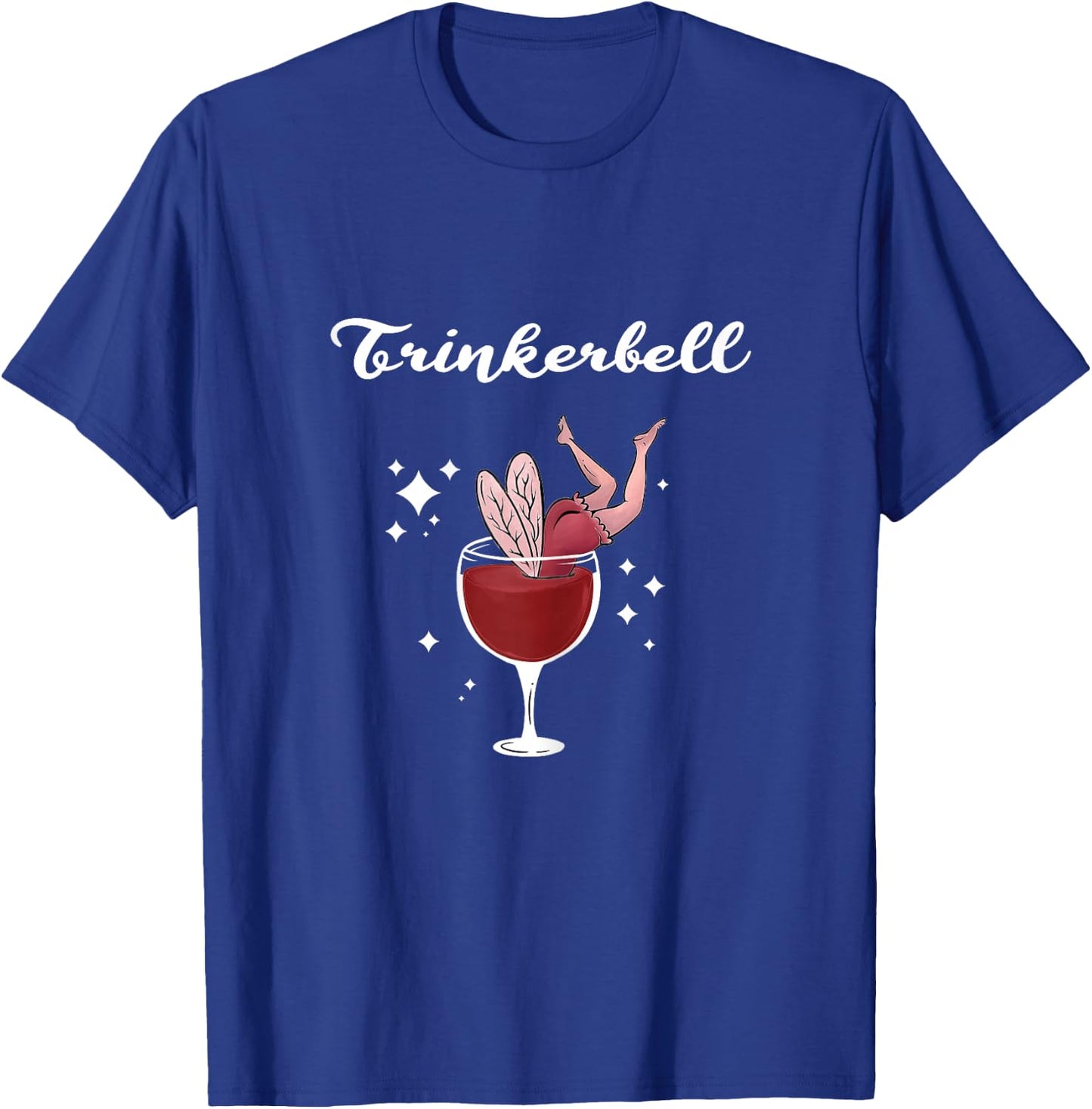 Women's Holla the Wine Fairy - Wine Vino Trinkerbell , black, s T-Shirt - T-Shirt | Royal