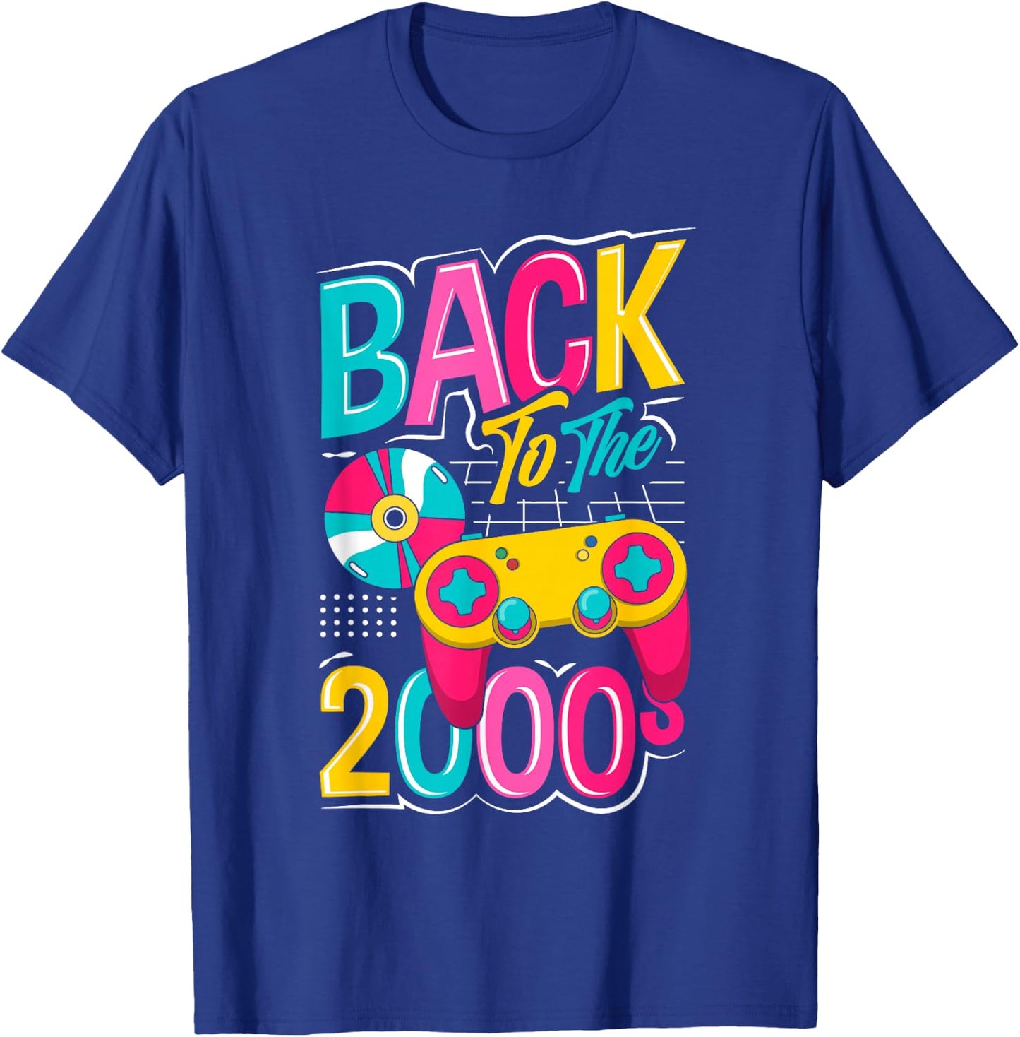 Back to the 2000s vintage two thousand retro 00s , Black, S T-Shirt - T-Shirt | Royal