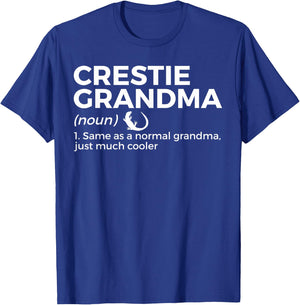 Crested Gecko Crestie Grandma Definition Funny Pet Reptile T-Shirt - T-Shirt | Royal