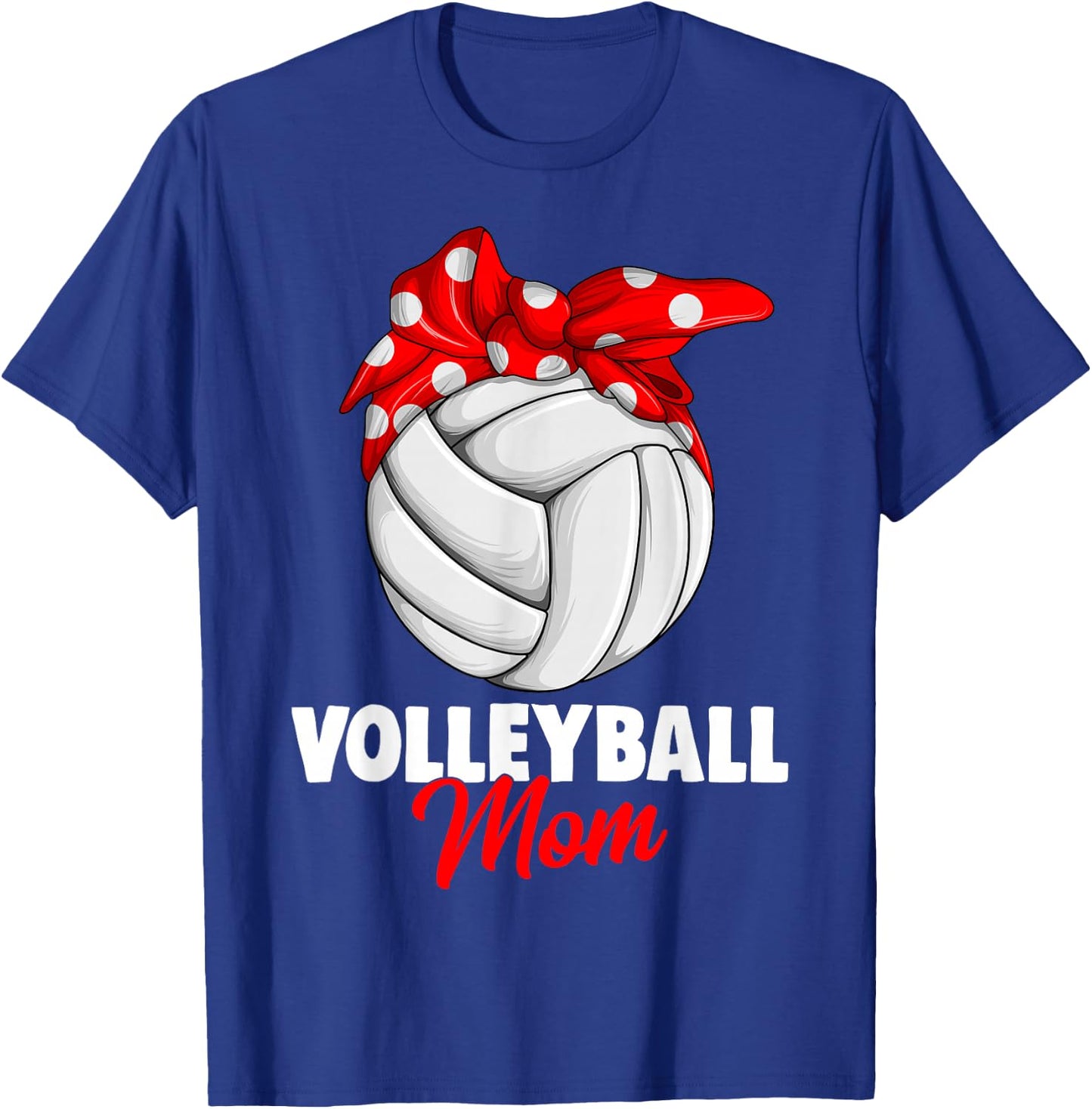 Volleyball Mom Women T-Shirt - T-Shirt | Royal