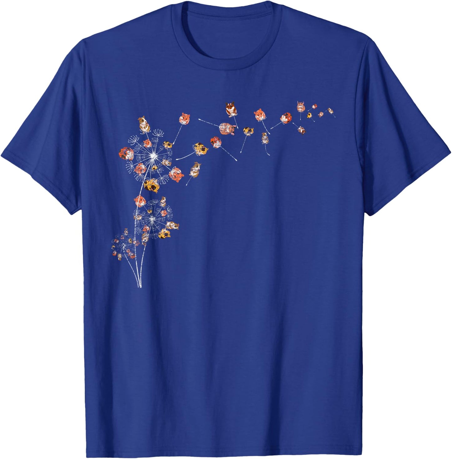 Animal Hamster Owner Dandelion Pet Lover Cute Hamster T-Shirt - T-Shirt | Royal
