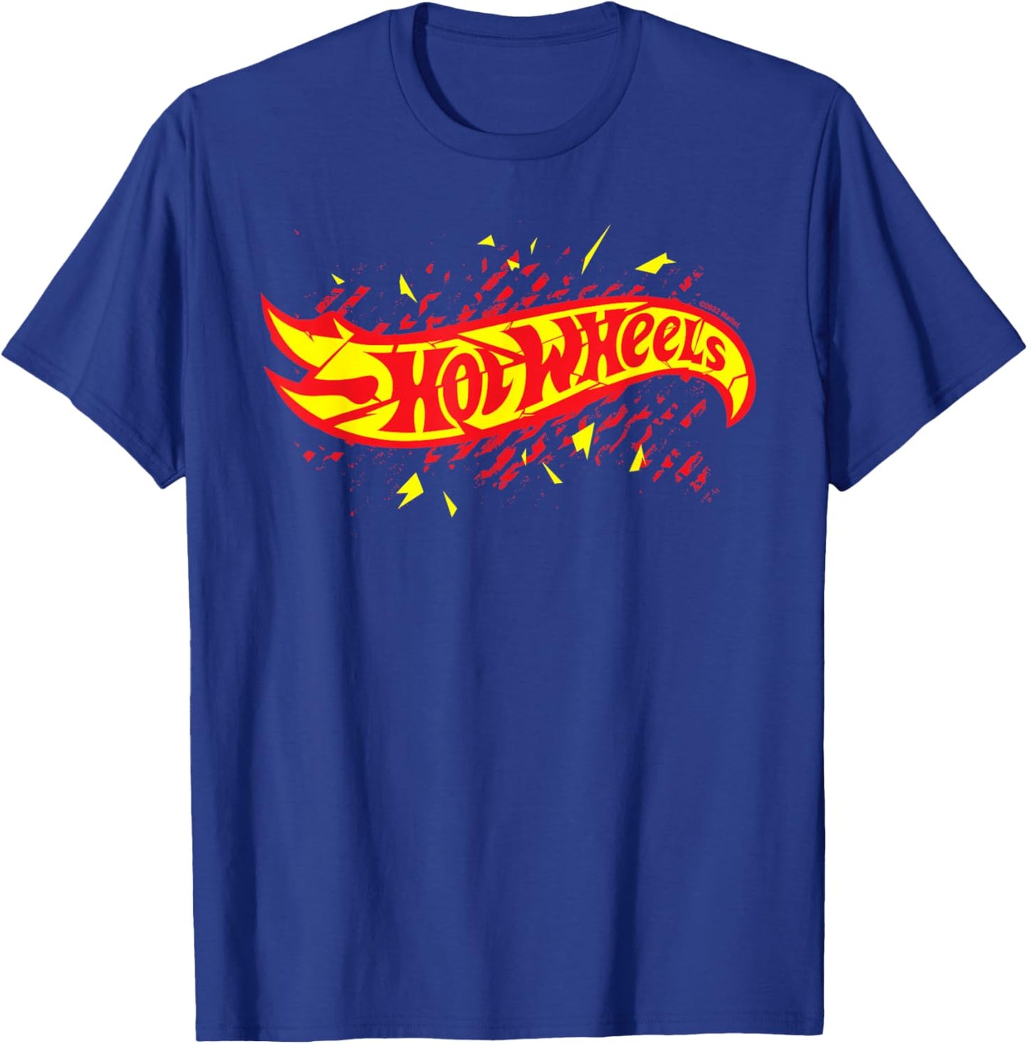 Hot Wheels - Broken Logo , black T-Shirt - T-Shirt | Royal
