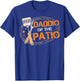 Daddio Of The Patio Grilling Sausage BBQ Barbecue Top Grill T-Shirt - T-Shirt | Royal