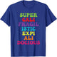 Supercalifragilisticexpialidocious Longest Word Retro Groovy T-Shirt - T-Shirt | Royal