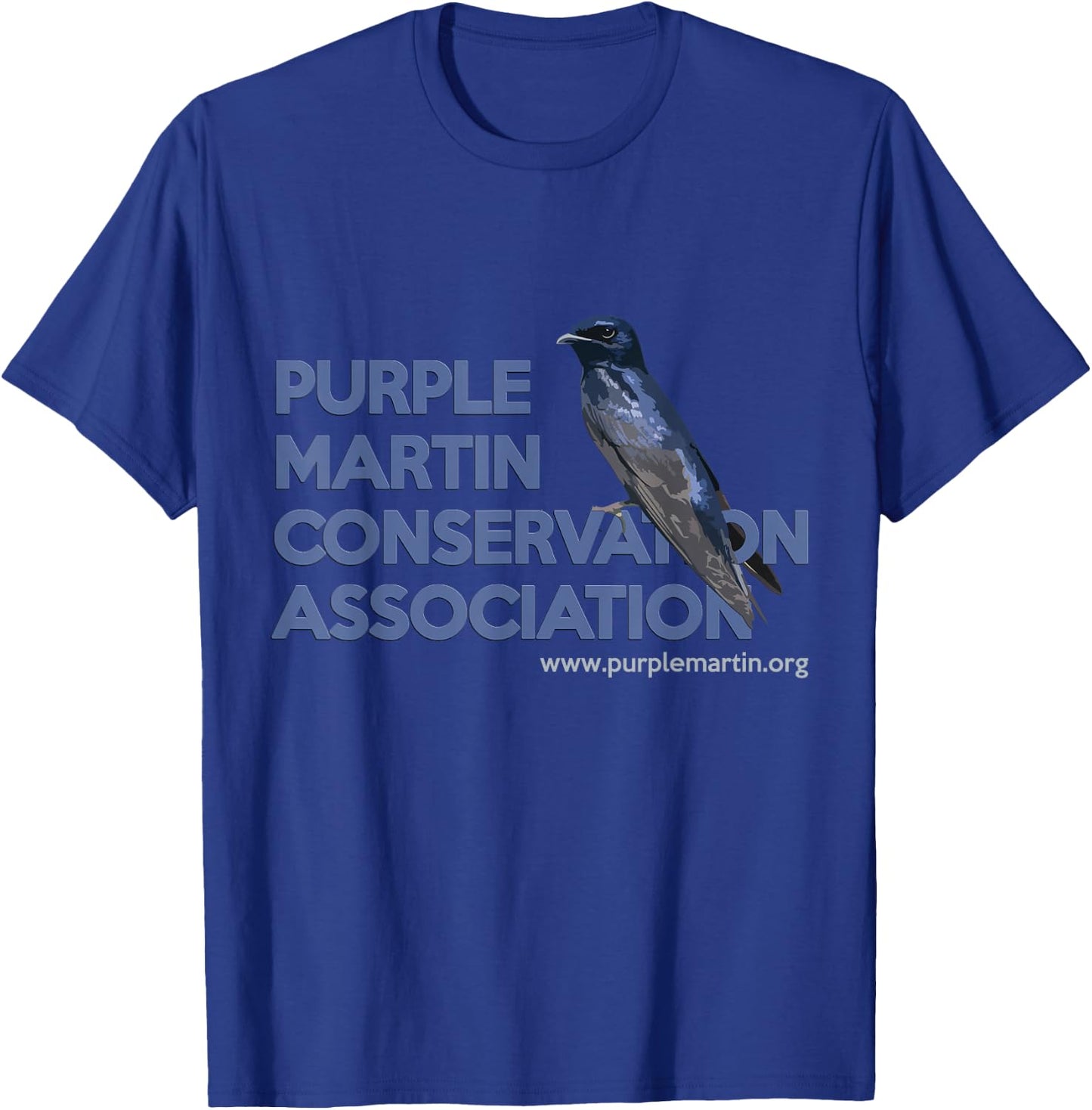 PMCA Purple Martin Perching T-Shirt - T-Shirt | Royal