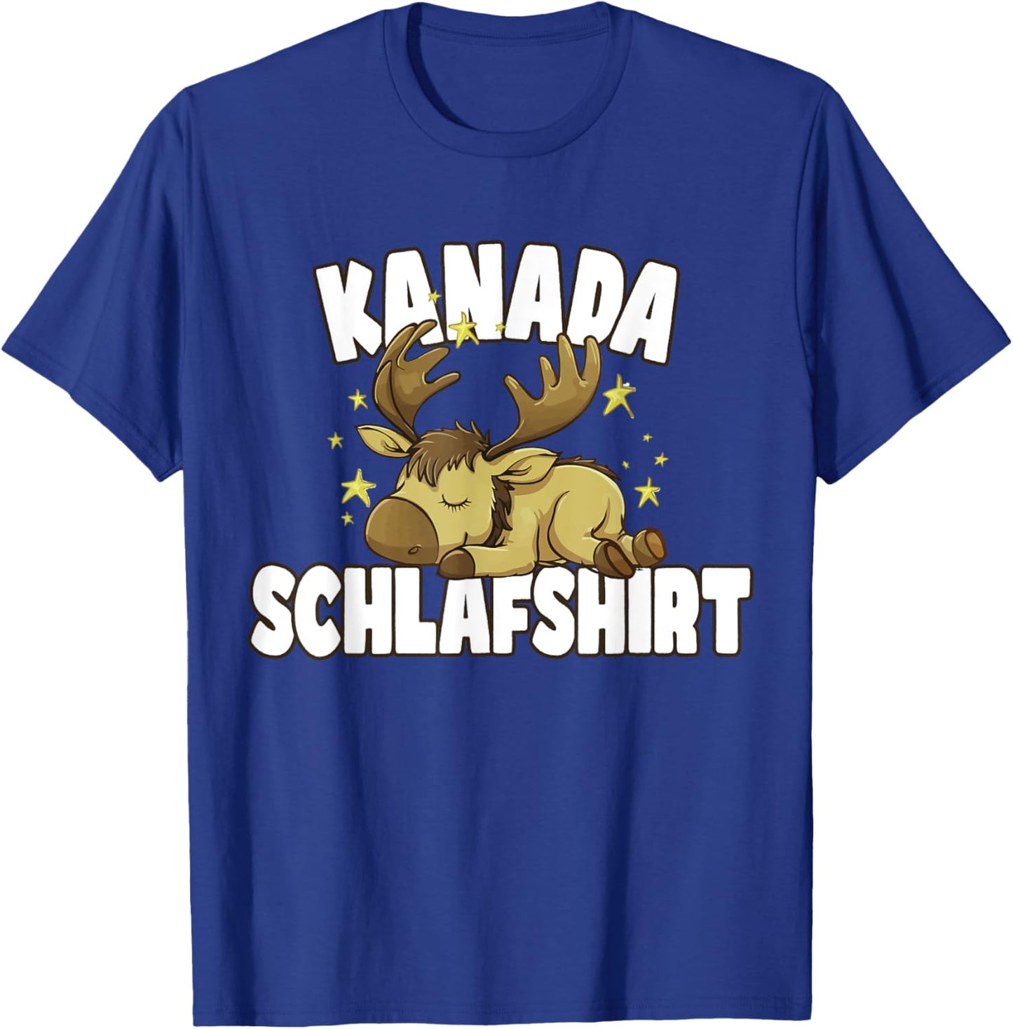 Funny Canada Sleep T-Shirt - T-Shirt | Royal