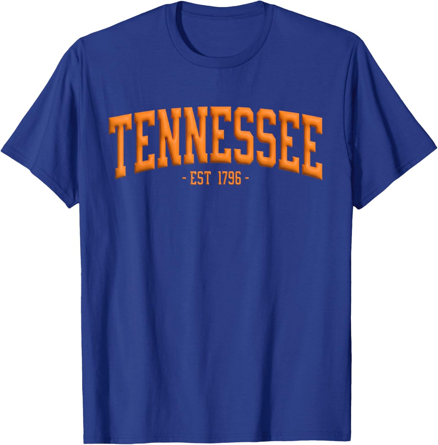Vintage Tennessee Est 1796 Vintage State T-Shirt - T-Shirt | Royal