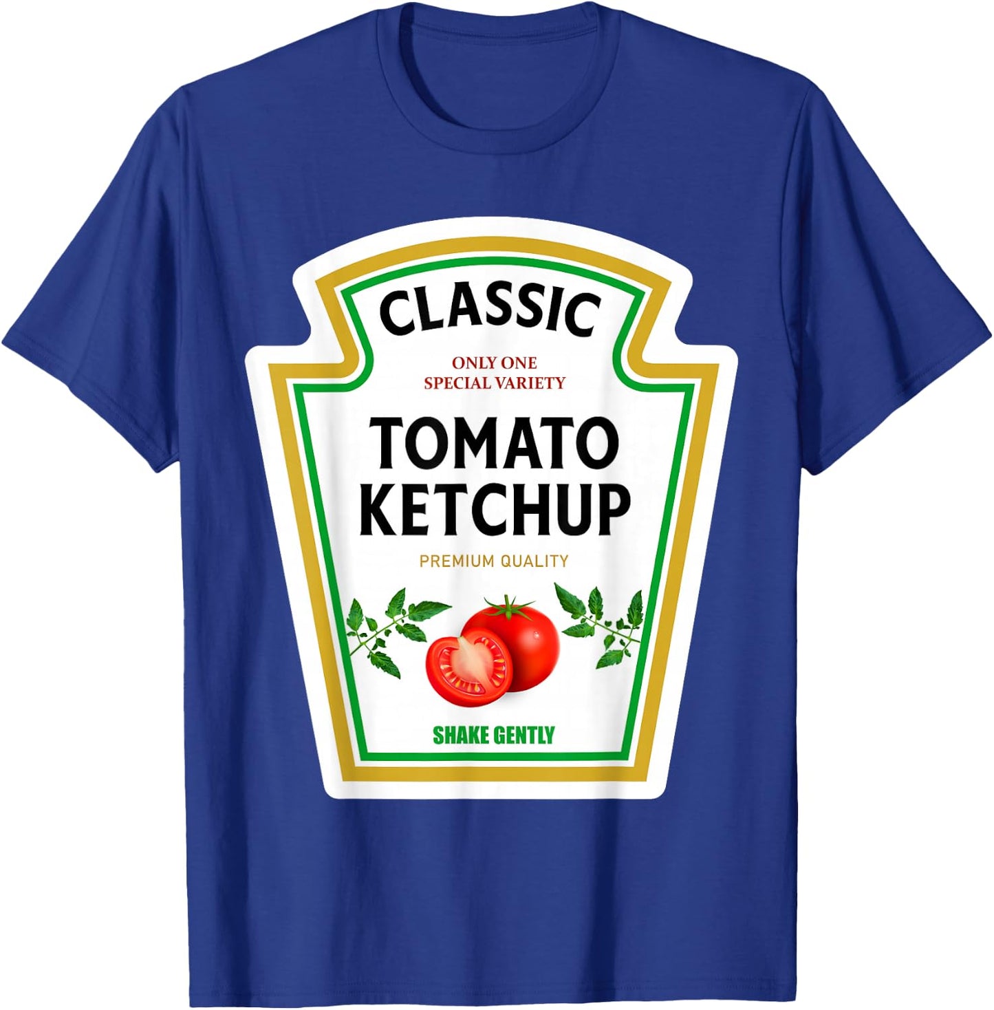 Ketchup 2024 Mustard Matching Family Costume Mayo for Halloween T-Shirt - T-Shirt | Royal