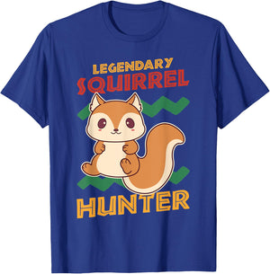 Legendary Squirrel Hunter T-Shirt - T-Shirt | Royal