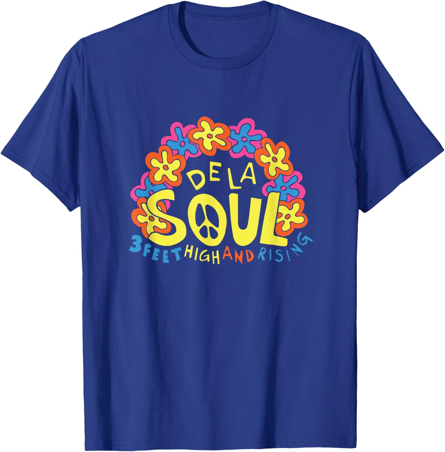 Offizielle De La Soul 90 cm hoch und steigend T-Shirt - T-Shirt | Royal