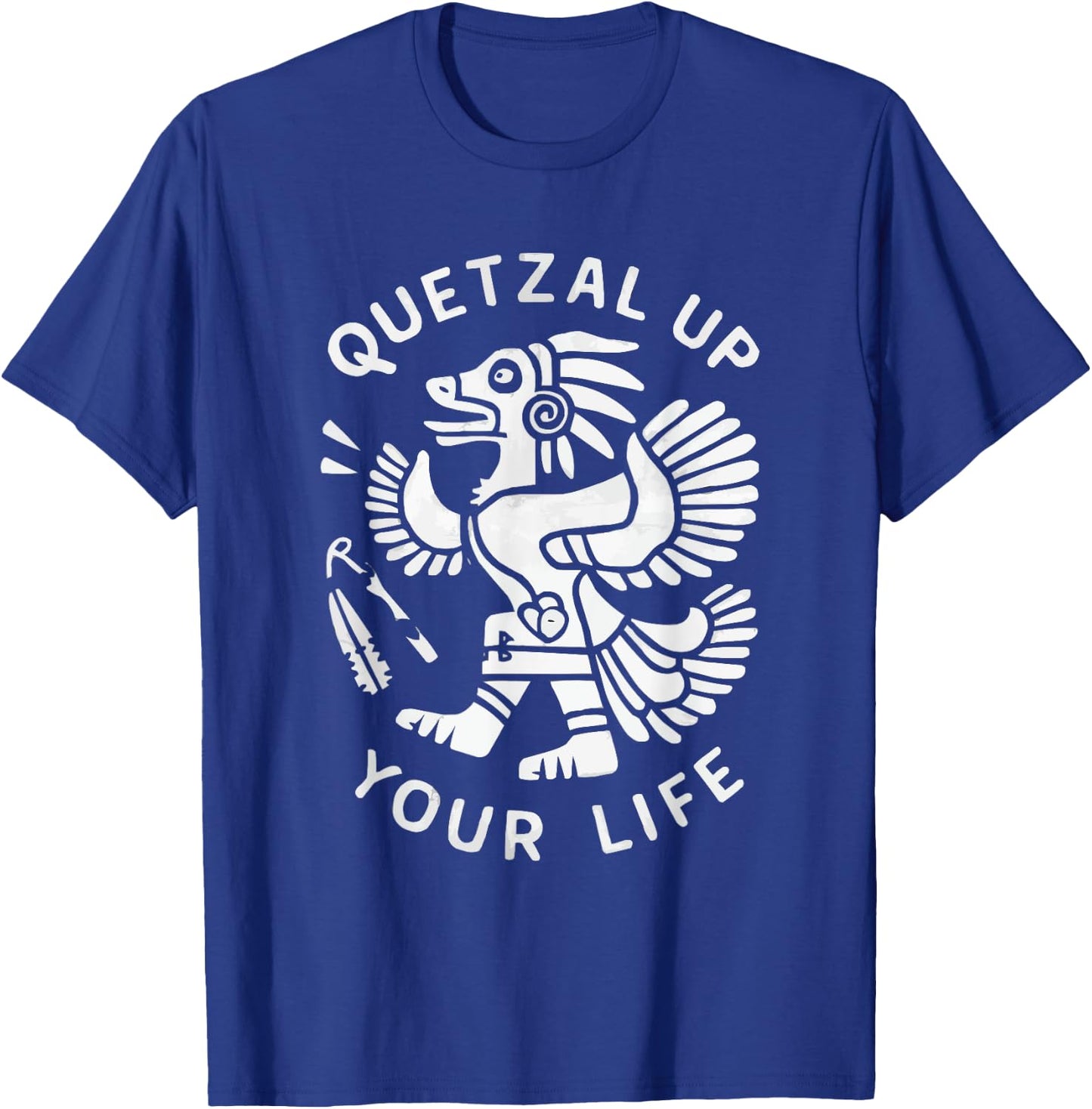 Aztec God Aztec Culture Mayan Indigenous Quetzalcoatl T-Shirt - T-Shirt | Royal