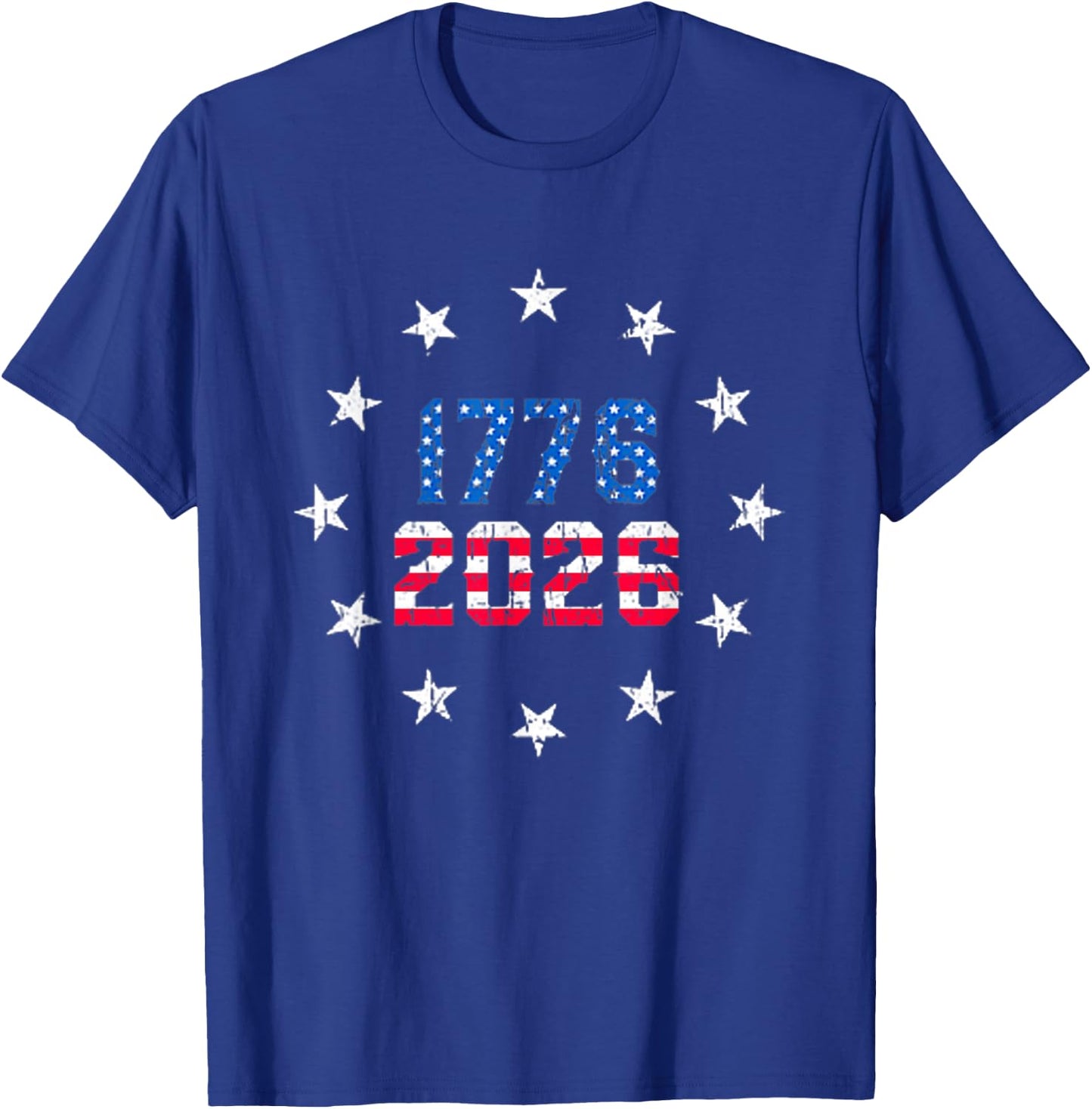 250 Anniversary Pocket USA 250Th American Flag 250 Years T-Shirt - T-Shirt | Royal
