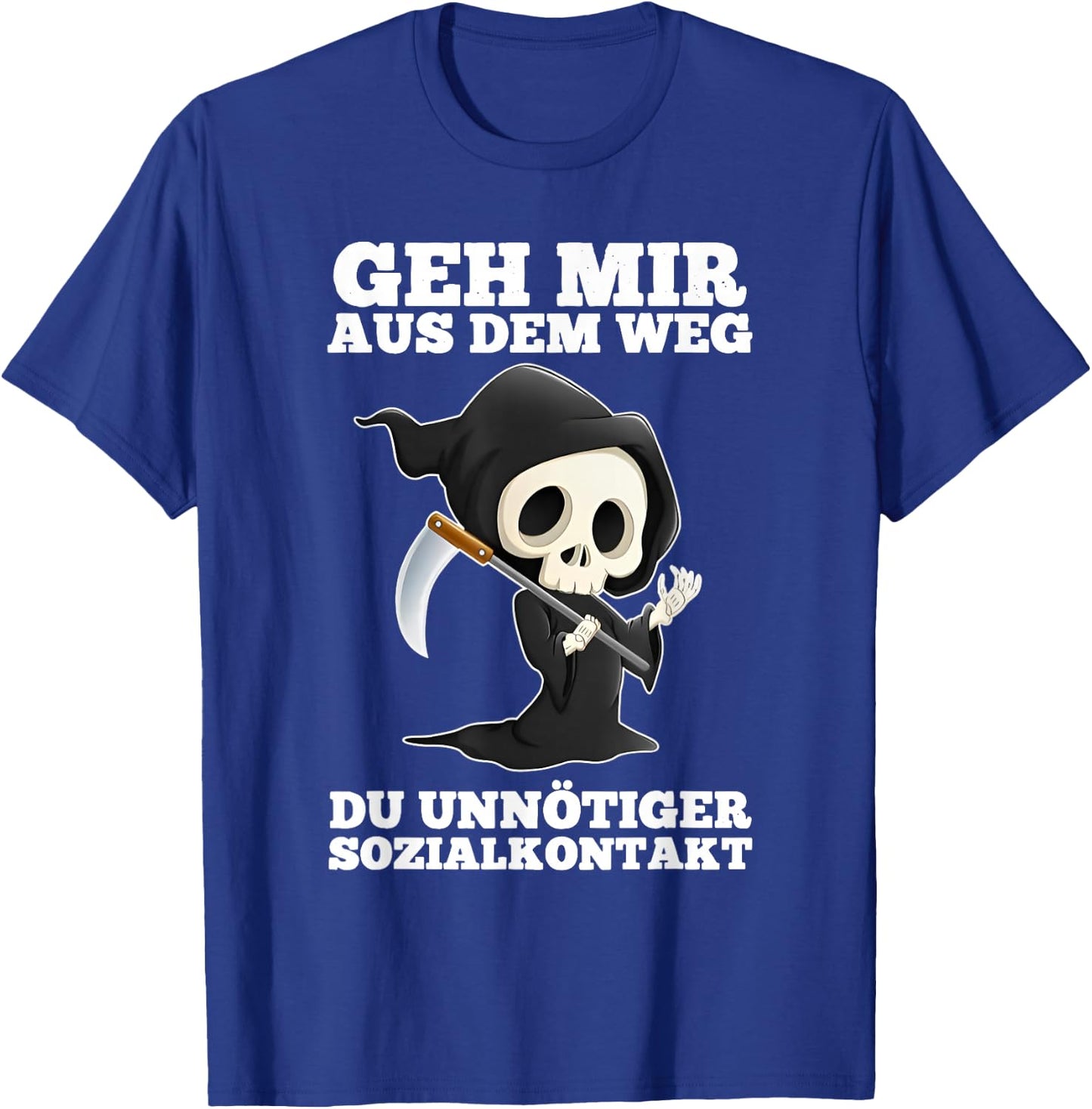 Geh mir aus dem weg du unnötiger sozialkontakt lustige T-Shirt - T-Shirt | Royal