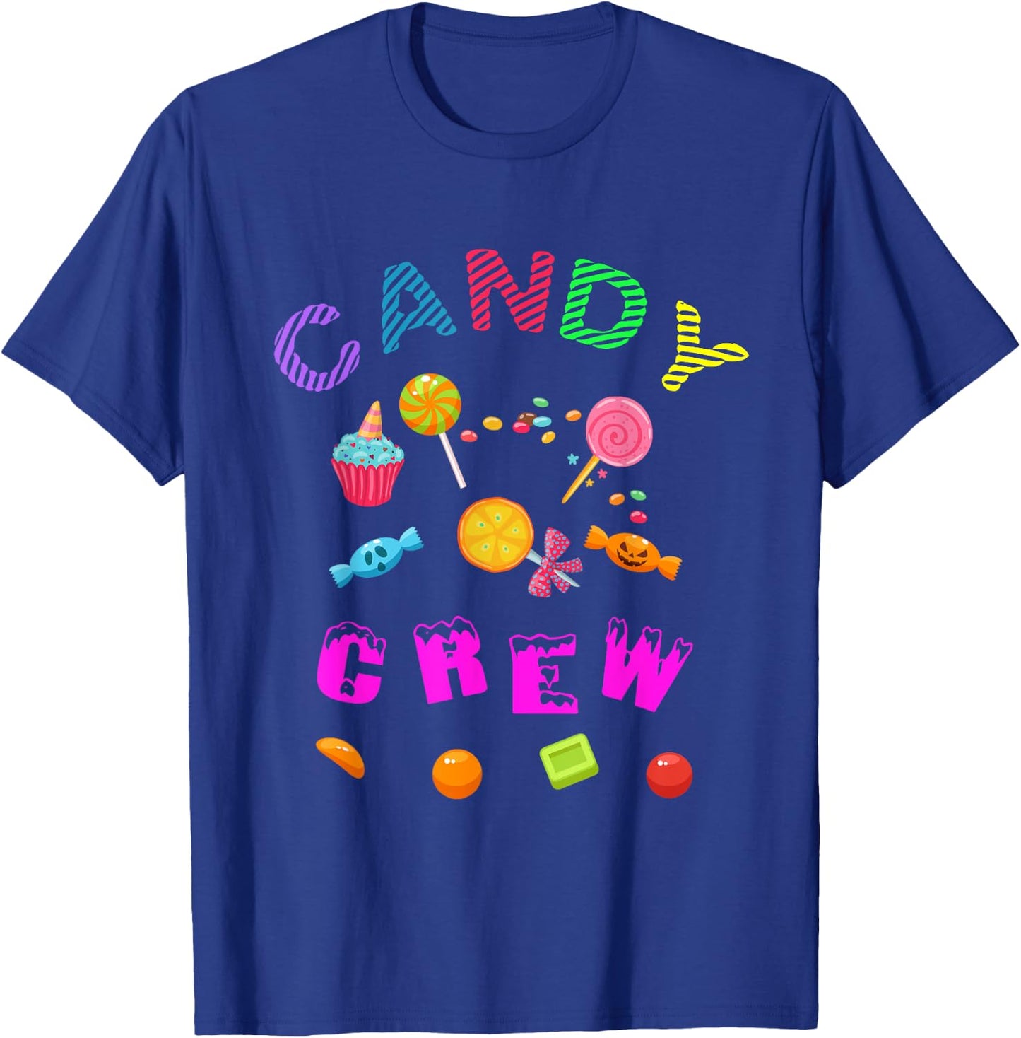 Candy Land Candy Crew Decorations Sweetie Candy Squad T-Shirt - T-Shirt | Royal