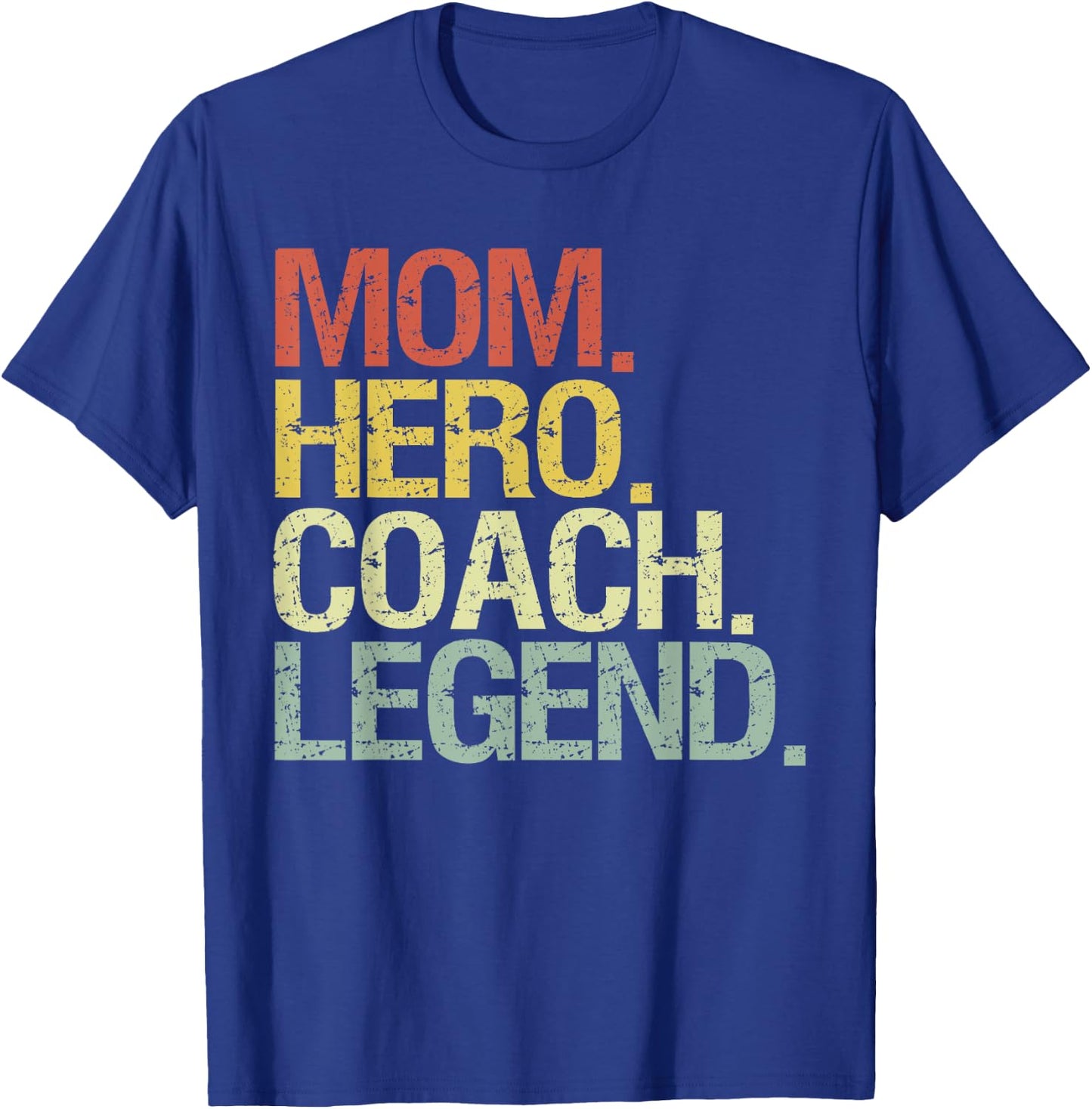 Mom Coach Mother Coach T-Shirt - T-Shirt | Royal